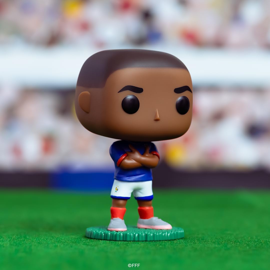 Funko POP! Football: France - Kylian Mbappé - Collectable Vinyl Figure - Gift Idea - Official Merchandise - Toys For Kids & Adults - Model Figure for Collectors and Display