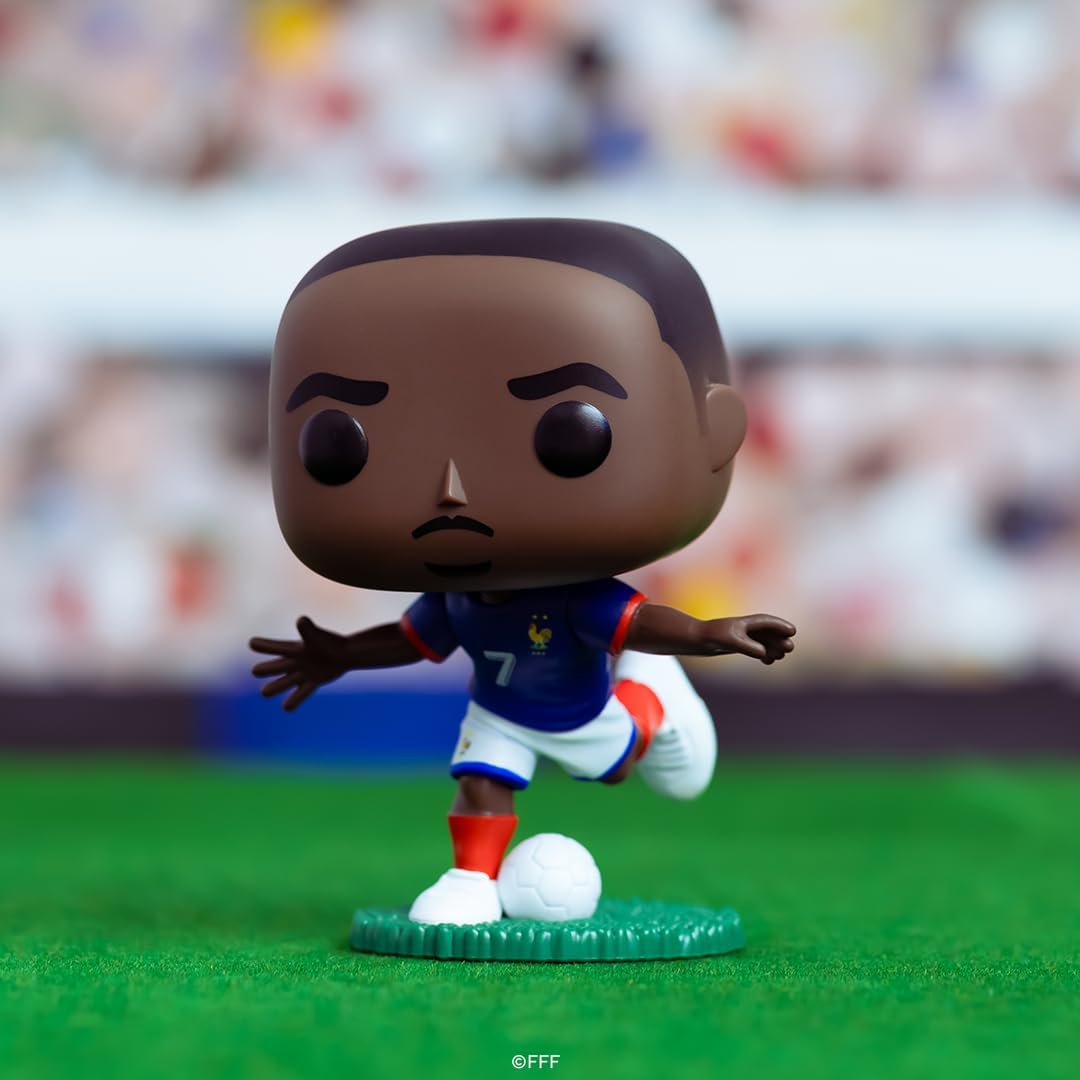Funko POP! Football: France - Ousmane Dembele - Collectable Vinyl Figure - Gift Idea - Official Merchandise - Toys For Kids & Adults - Model Figure for Collectors and Display