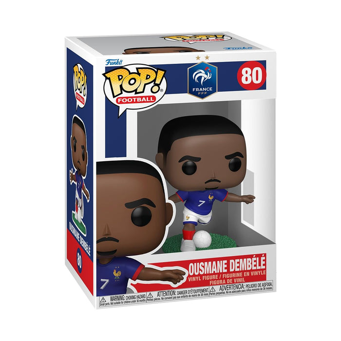 Funko POP! Football: France - Ousmane Dembele - Collectable Vinyl Figure - Gift Idea - Official Merchandise - Toys For Kids & Adults - Model Figure for Collectors and Display