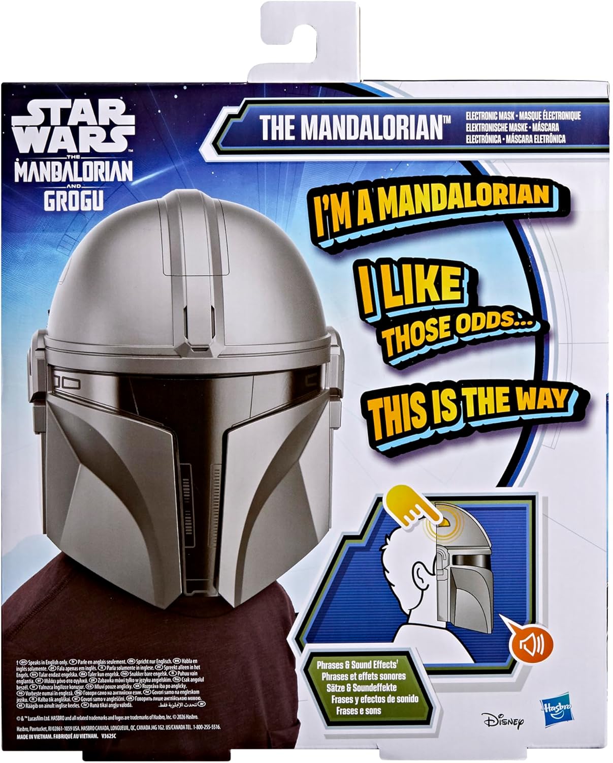 Star Wars - The Mandalorian & Grogu (The Mandalorian Electronic Mask) /Toys