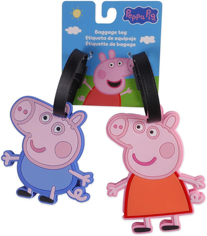Disney - Luggage Tag Pack 2 Peppa Pig