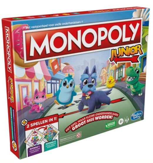 Monopoly - Junior 2 in 1 (NL)