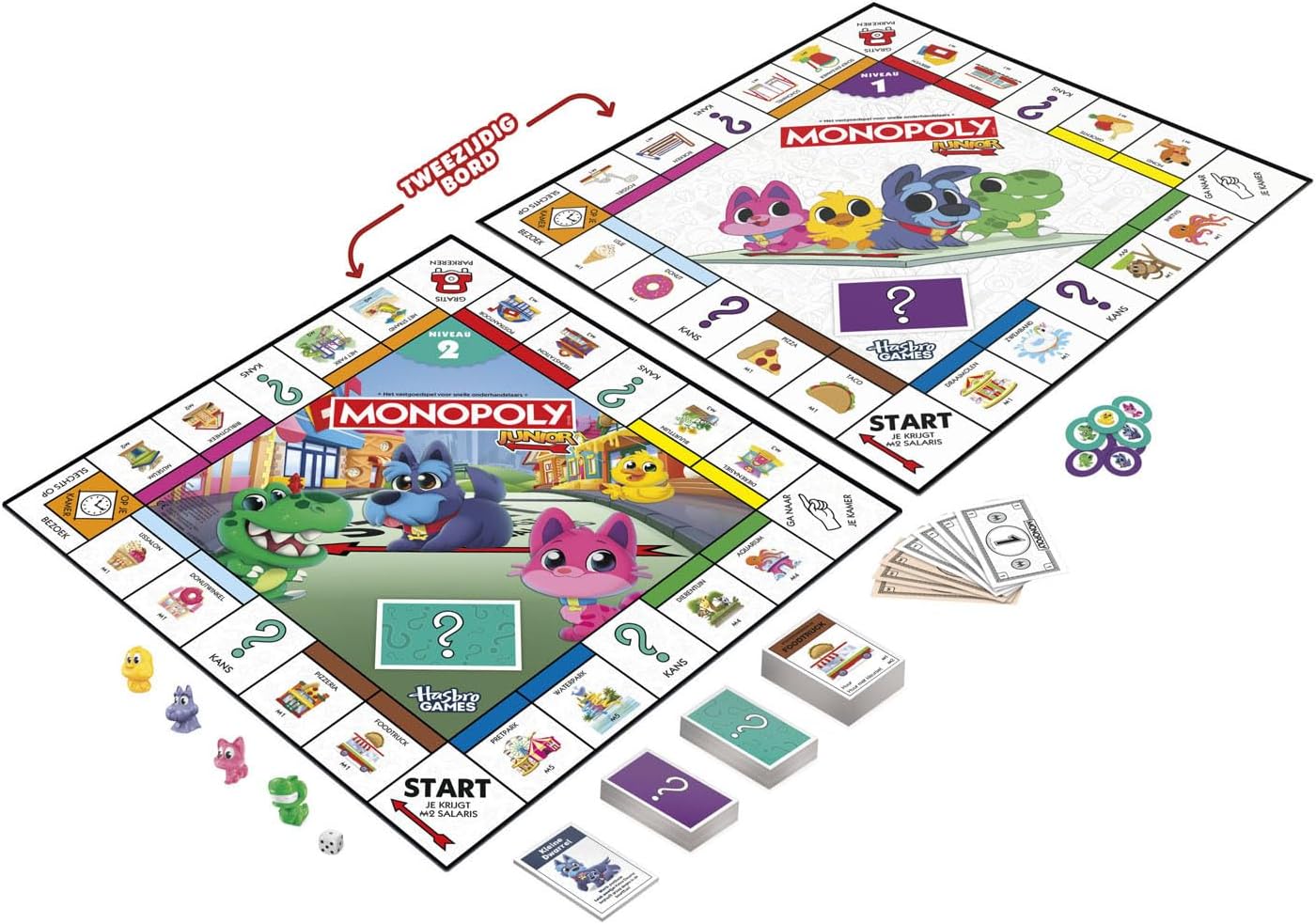 Monopoly - Junior 2 in 1 (NL)