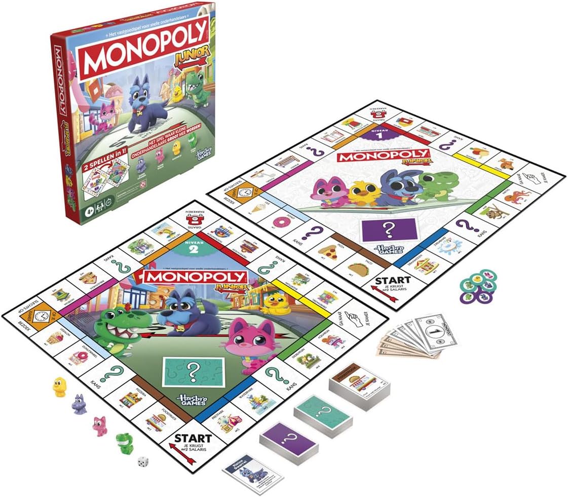 Monopoly - Junior 2 in 1 (NL)
