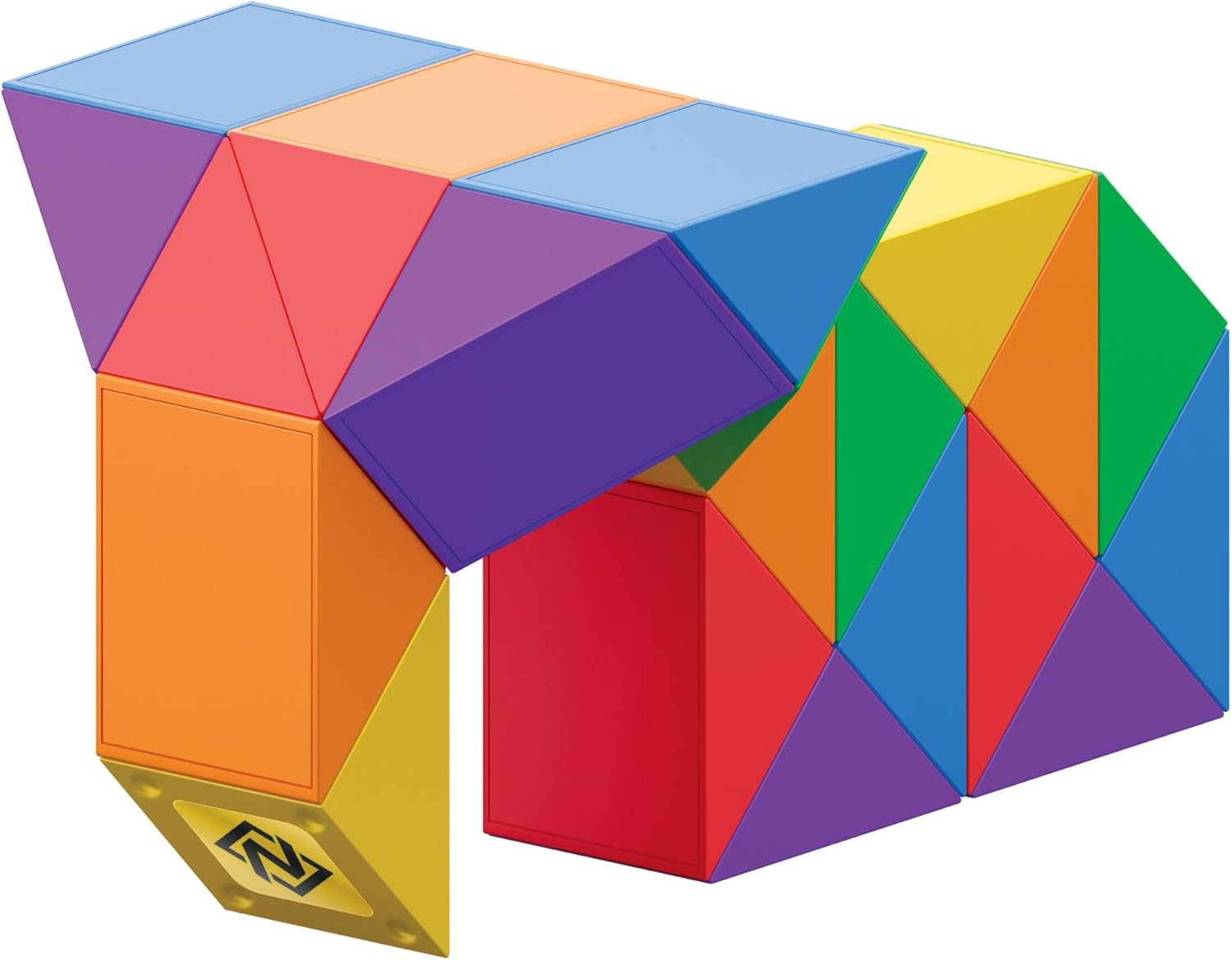 Nexcube Cobra, Origineel puzzelspel met vormcreatie, Spel voor Kinderen vanaf 8 Jaar, Creëer meer dan 100 Verschillende Dier- of Objectvormen