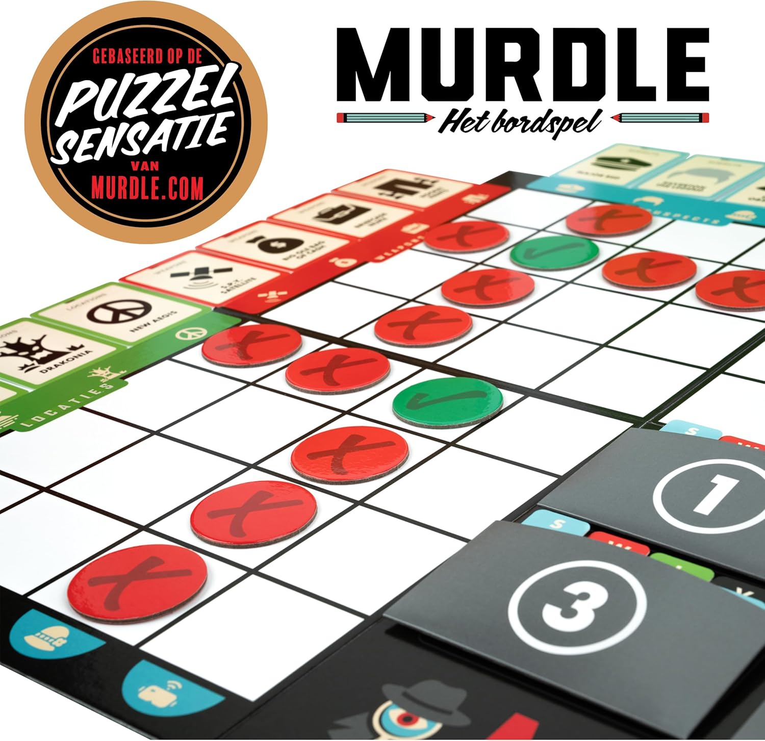 Murdle Board Game