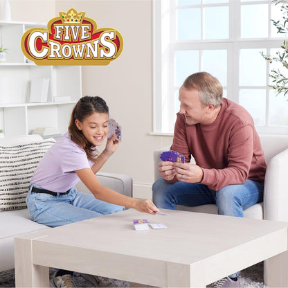 Goliath - FIVE CROWNS, Kaartspel vanaf 8 Jaar, Gezelschapsspel voor 1 tot 7 Spelers, Rummy-achtig Spel, Reisspel voor Kinderen en Volwassenen