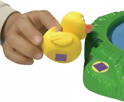 Goliath – RUBBER DUCKIE, Kinderspel vanaf 3 Jaar, Gezelschapsspel voor 2 tot en met 4 Kinderen, Spel met 8 Eendjes, Geschikt als Cadeau voor Jongens en Meisjes