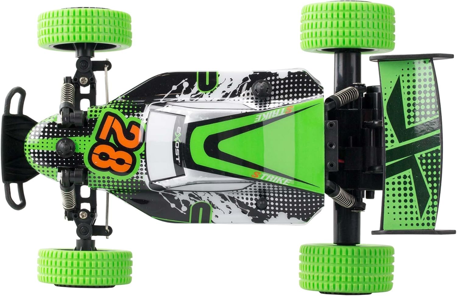 Exost Dust Storm, Buggy RC Race Car, Off-Road Tyres with Precise Control, 2.4Ghz Control, Children 5+