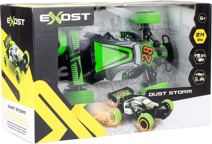 Exost Dust Storm, Buggy RC Race Car, Off-Road Tyres with Precise Control, 2.4Ghz Control, Children 5+