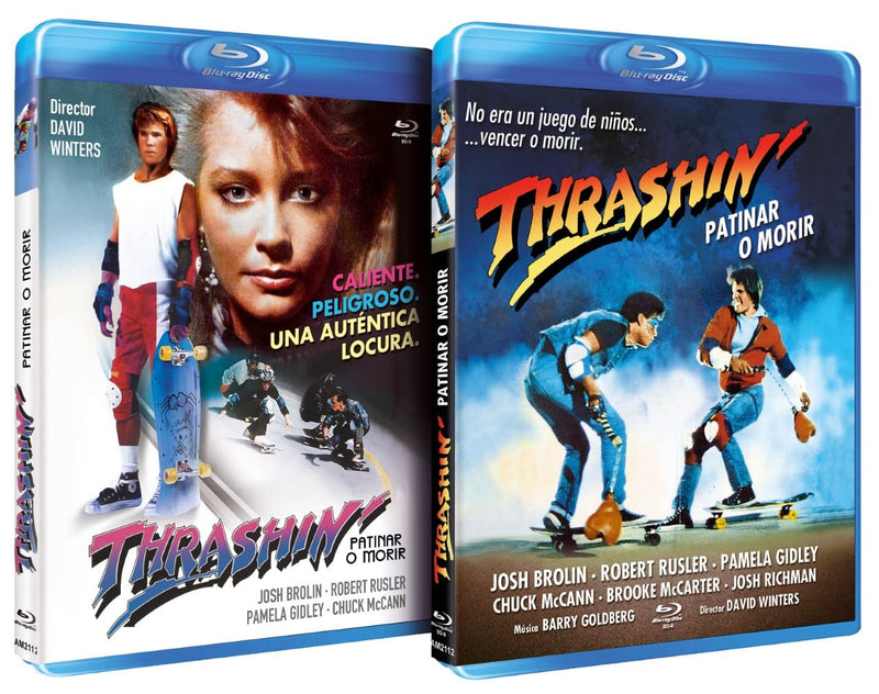 Thrashi’n Patinar o Morir (Caratula Reversible) (Bd-R) (Bluray