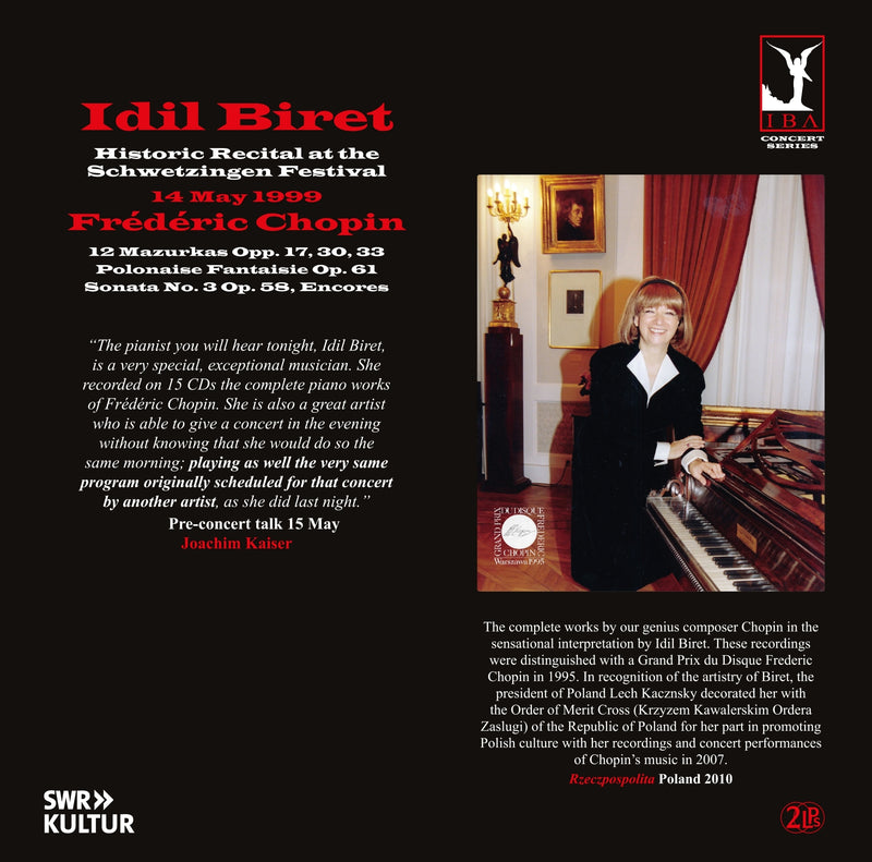 Idil Biret: Historic Recital at the Schwetzingen Festival