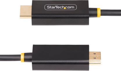StarTech Cavo DisplayPort a HDMI da 1m, Cavo Adattatore DP a HDMI 2.0b 4K 60Hz con HDR, Convertitore Video Attivo DisplayPort