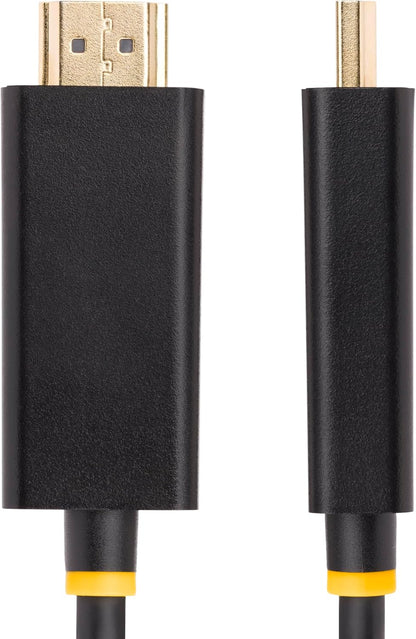 StarTech Cavo DisplayPort a HDMI da 3m, Cavo Adattatore DP a HDMI 2.0b 4K 60Hz con HDR, Convertitore Video Attivo DisplayPort