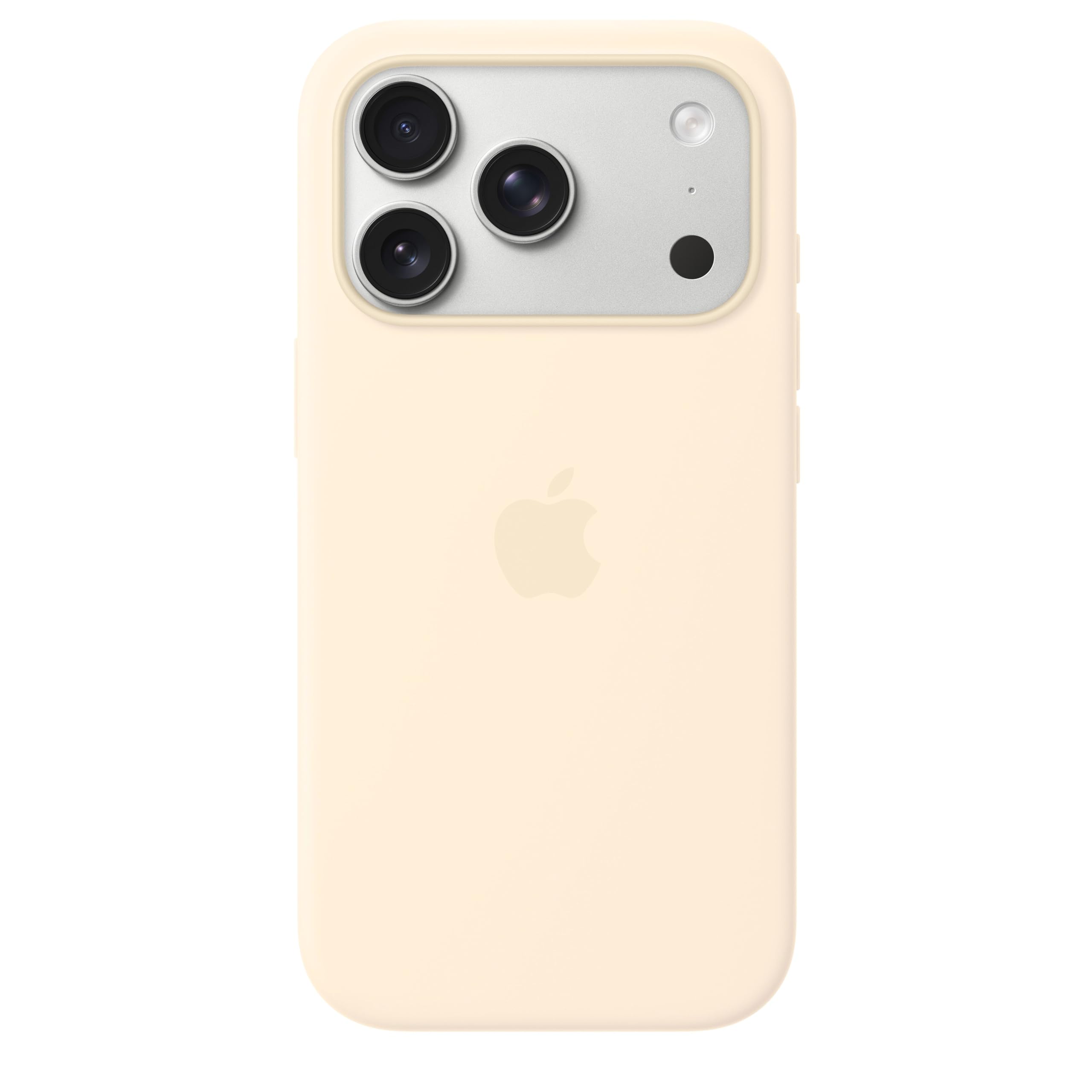 Apple - Back Cover For Mobile Phone - Magsafe Compatibility - Silicone - Vanilla - For Iphone 17 Pro