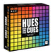 The OP Usaopoly | Hues and Cues Multilingual Meertalig Bordspel voor het Hele Gezin | Partyspel voor 3-10 Spelers | Levendig Kleurraden | Verbind Hints van 480 Kleuren Vierkanten
