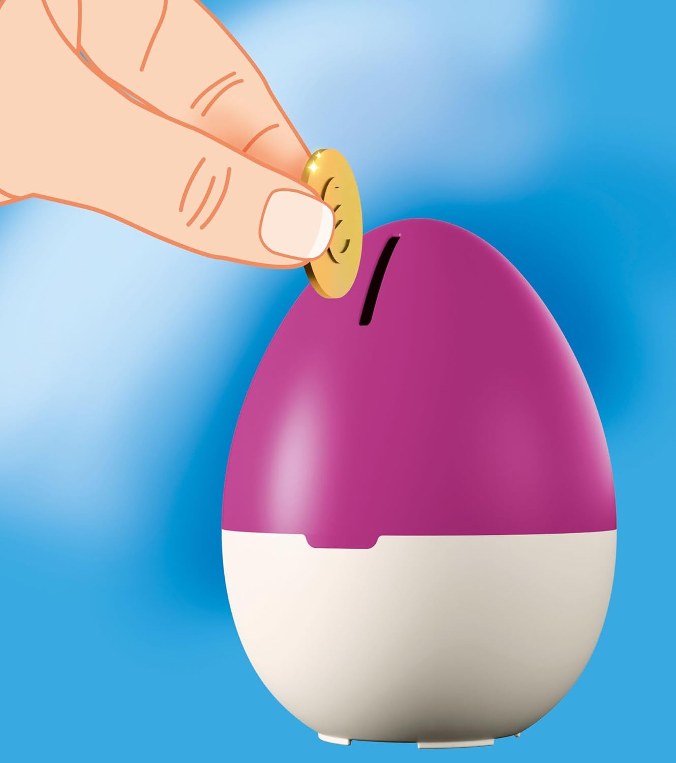 Playmobil 72102 Play Egg: Princess – Egg Playset with Princess Figures, Rabbits & Garden Accessories, Reusable Case for Boys and Girls Ages 4+