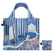 LOQI Moomin Blue Forest Recycled Bag MO.BF Tote Bag