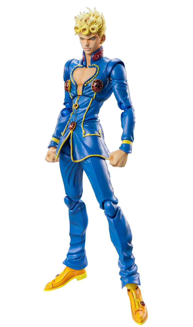 Medicos Entertainment Statue Super Action « JoJo's Bizarre Adventure Part 5 » Giorno Giovana Second, Env. 150 mm, PVC, ABS et nylon, figurine peinte