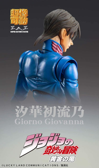 Medicos Entertainment Statue Super Action « JoJo's Bizarre Adventure Part 5 » Giorno Giovana Second, Env. 150 mm, PVC, ABS et nylon, figurine peinte