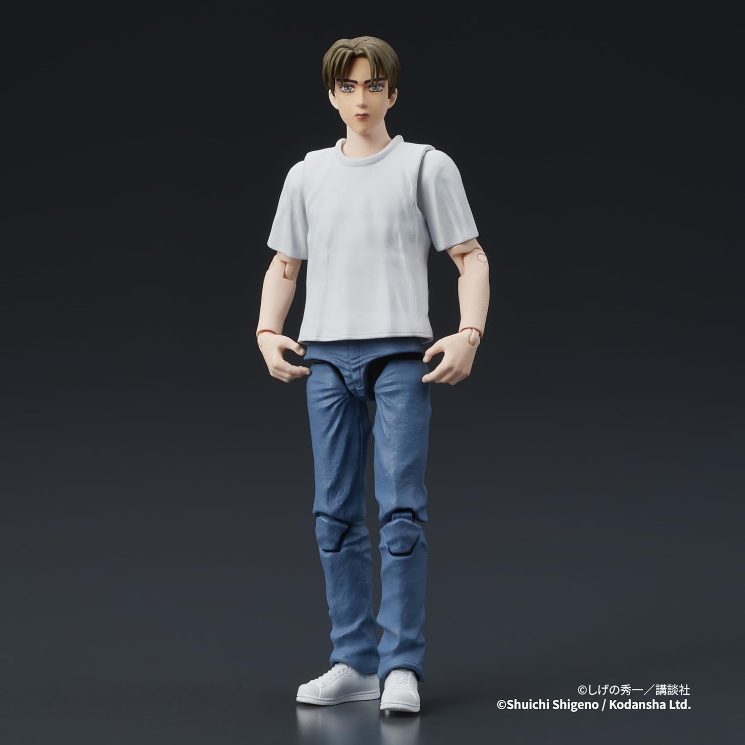 DIG DIGACTION Initial D Takumi Fujiwara Total Height Approx. 2.8 inches (70 mm) 1/24 Scale PVC Painted Complete Figure