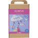 Creativ Company CC Hobby Set Decoration Cloud, Moon and Star Glitter/Pastel Colors