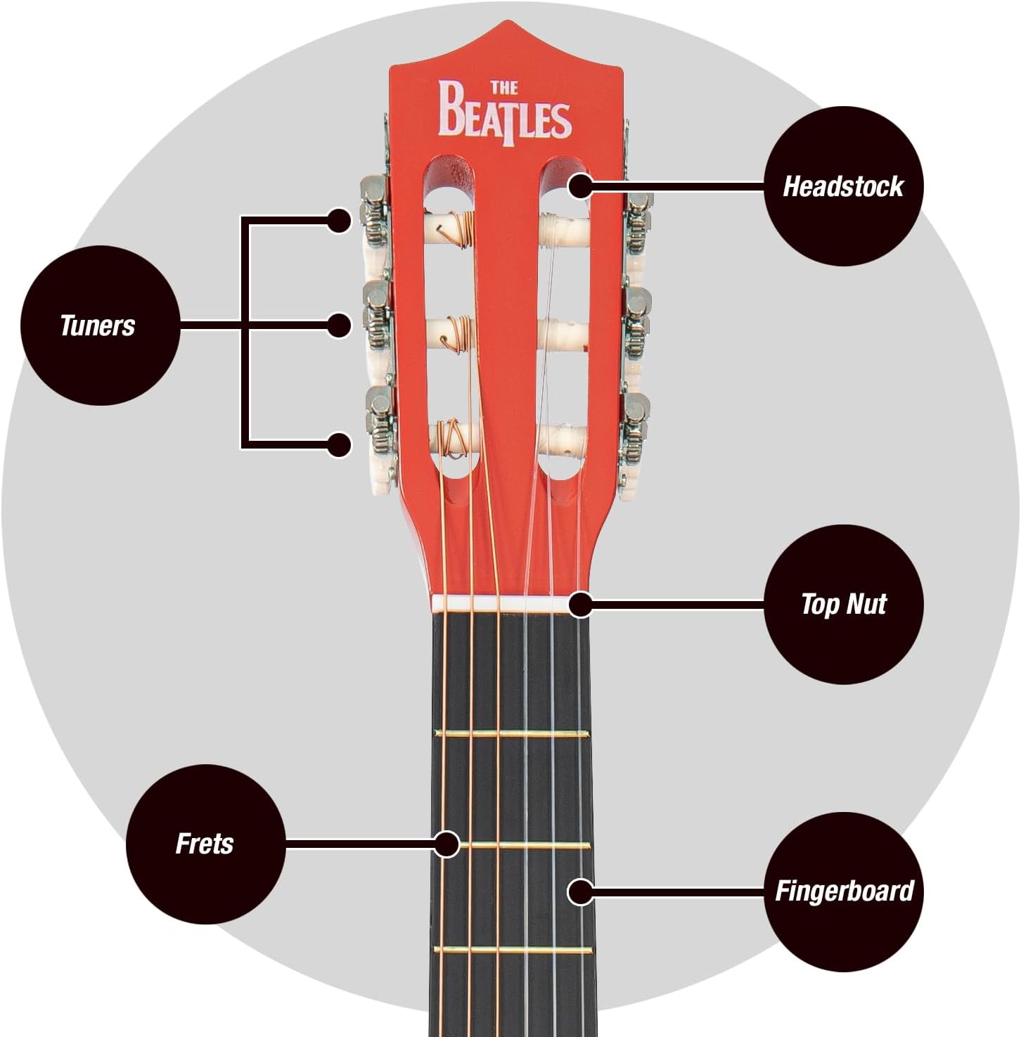 Beatles (The): The Beatles Junior Guitar - A Hard Day`S Night