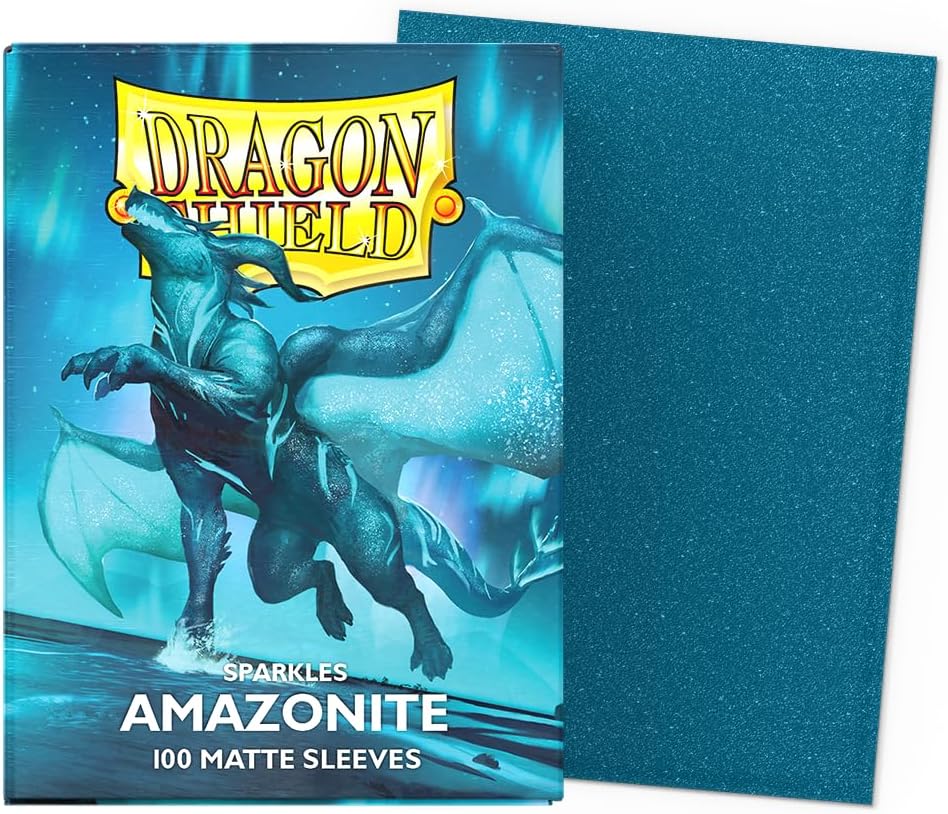 Dragon Shield | Standard Size Matte Card Sleeves | 100 CT - Smooth & Tough TCG Sleeves - Compatible with Pokemon, Flesh & Blood, One Piece & Magic The Gathering |