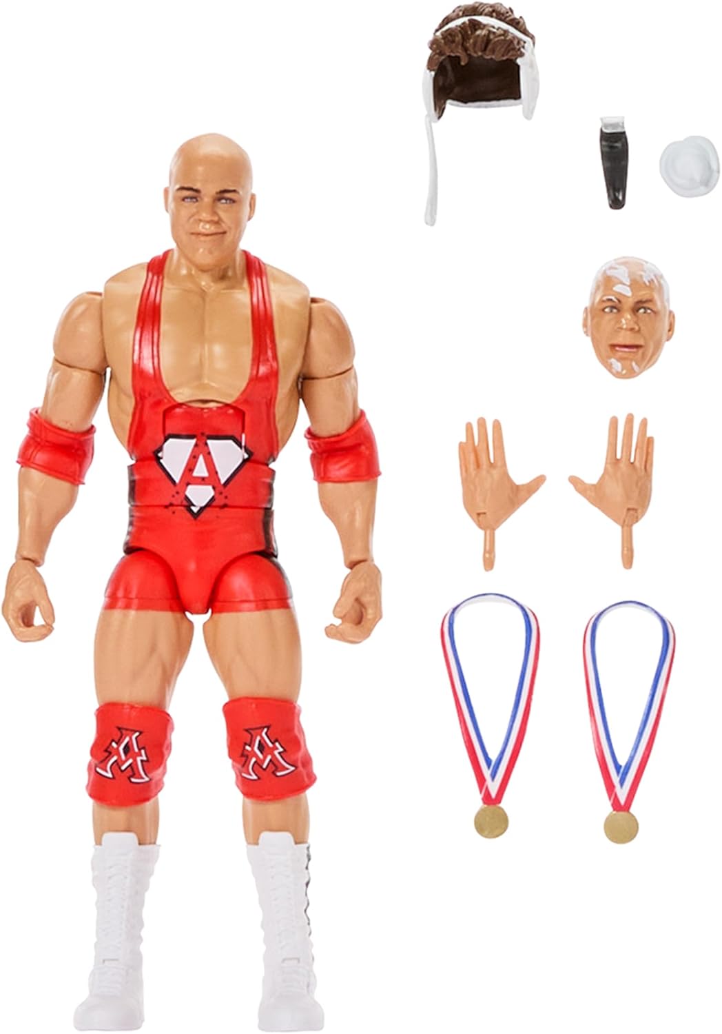 WWE Kurt Angle (with wig) Defining Moments Ringside Exclusive