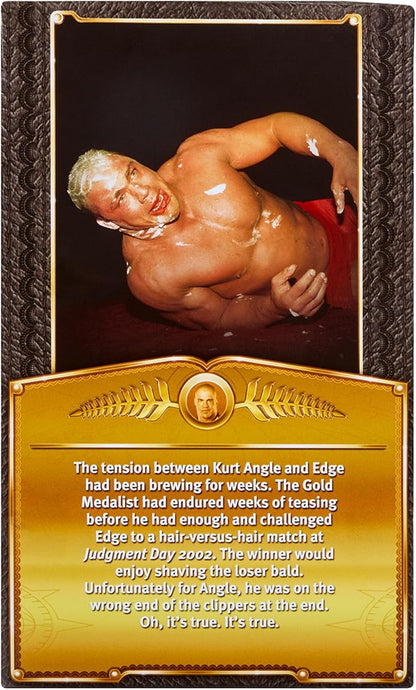 WWE Kurt Angle (with wig) Defining Moments Ringside Exclusive