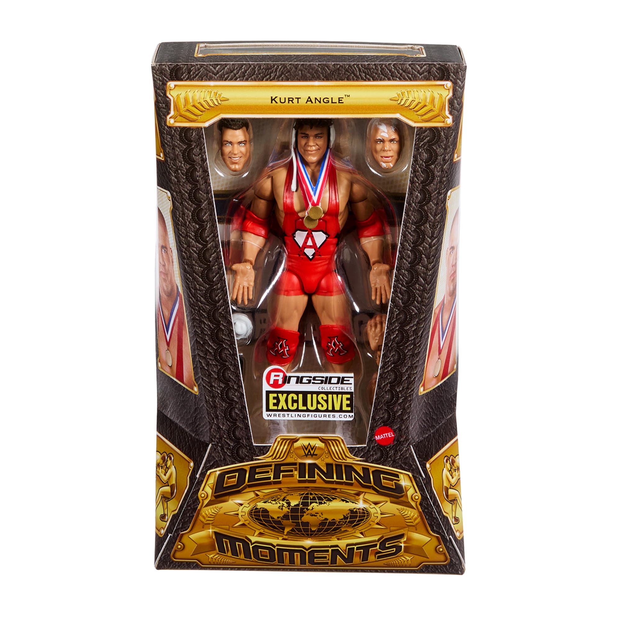 WWE Kurt Angle (with wig) Defining Moments Ringside Exclusive
