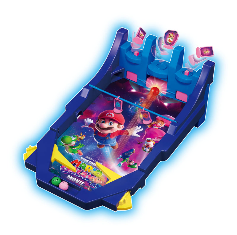 EPOCH Games THE SUPER MARIO GALAXY MOVIE Battle Pinball Galaxy - Party Game 7629