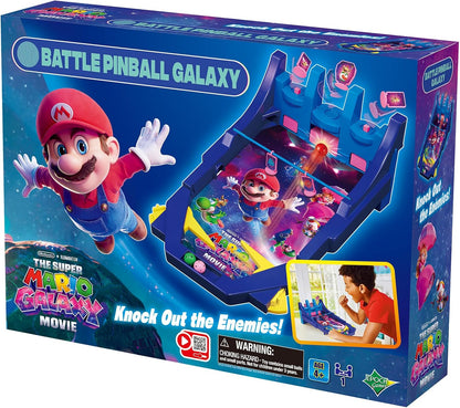 EPOCH Games THE SUPER MARIO GALAXY MOVIE Battle Pinball Galaxy - Party Game 7629