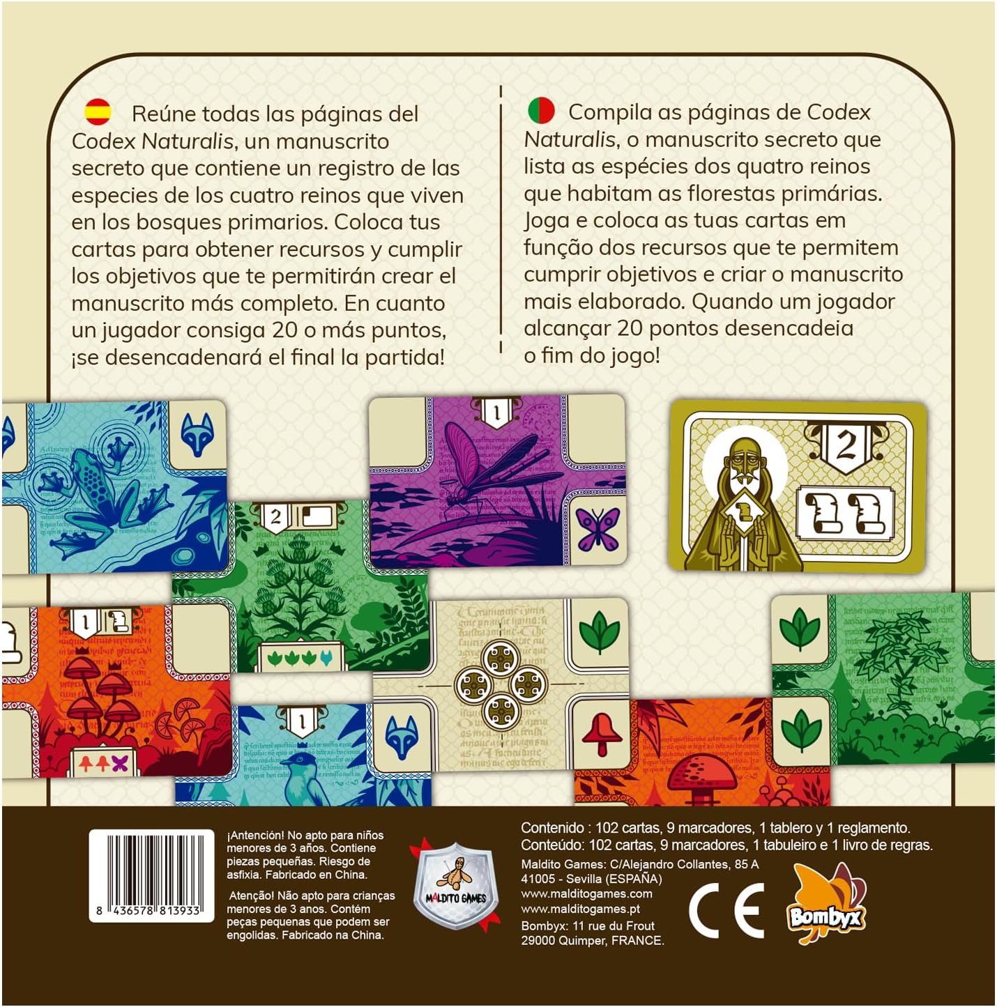 Codex Naturalis - Spanish/English - Maldito Games