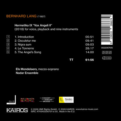 Bernhard Lang: Hermetika IX