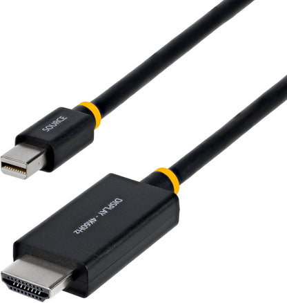 Startech - Adapter Cable - Mini Displayport Male To Hdmi Male - 2 M - Black - Active, 4K60Hz Support