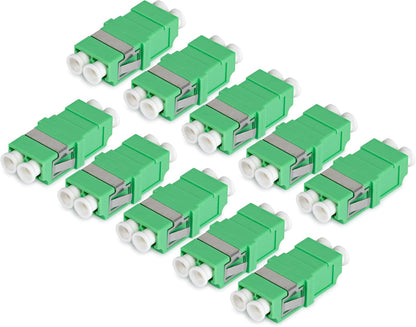Startech - Network Coupler - Lc/Apc Single-Mode (F) To Lc/Apc Single-Mode (F) - Fibre Optic - Duplex - 9 / 125 Micron -