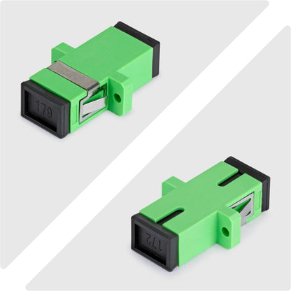 Startech - Network Coupler - Sc/Apc Single-Mode (F) To Sc/Apc Single-Mode (F) - Fibre Optic - Simplex - 9 / 125 Micron -