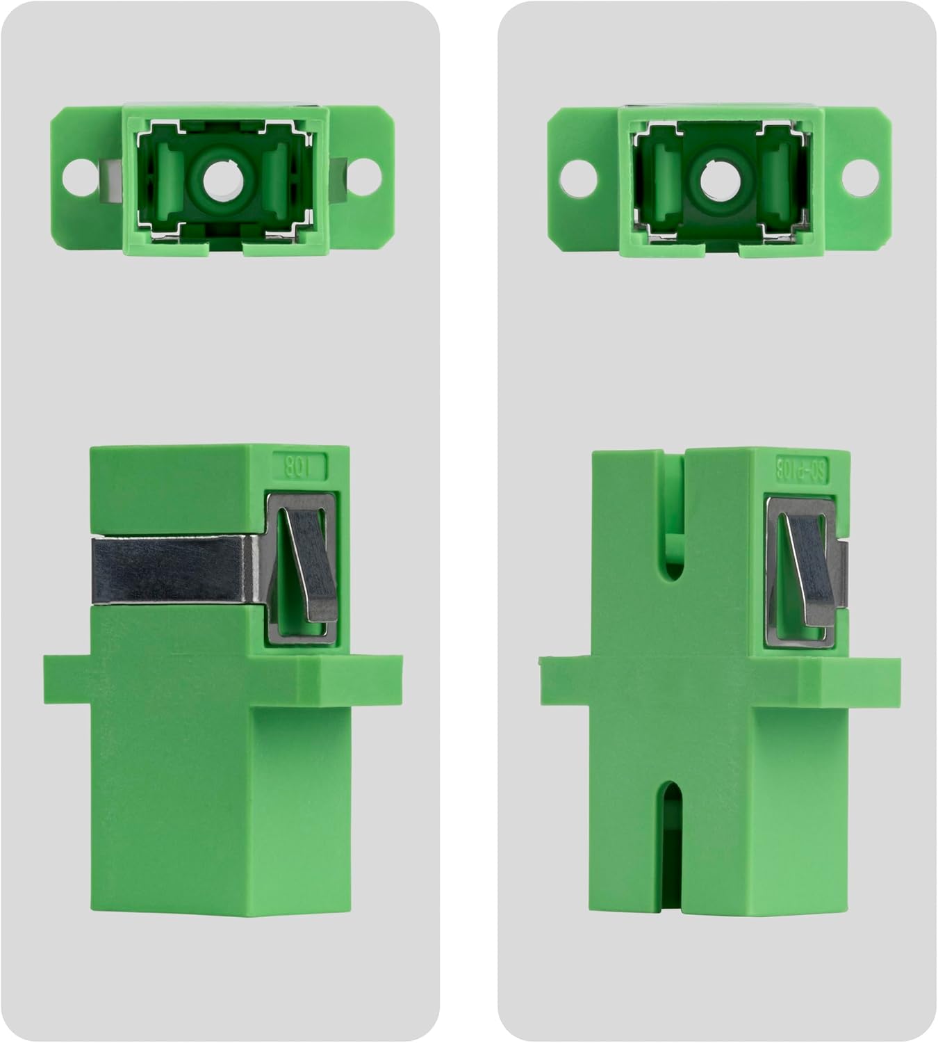Startech - Network Coupler - Sc/Apc Single-Mode (F) To Sc/Apc Single-Mode (F) - Fibre Optic - Simplex - 9 / 125 Micron -