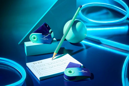 Faber-Castell Flow Edition 117018 Writing Set with Pencils, Eraser and Sharpener