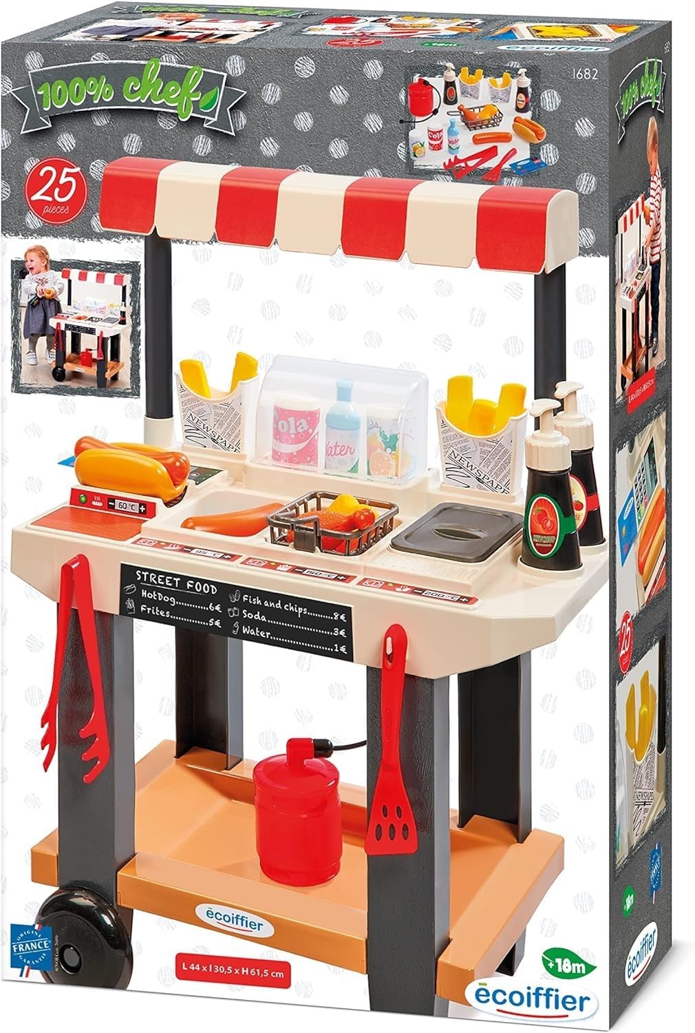 Ecoiffier - Ecoiffier Street Food Kraam - 25Dlg.