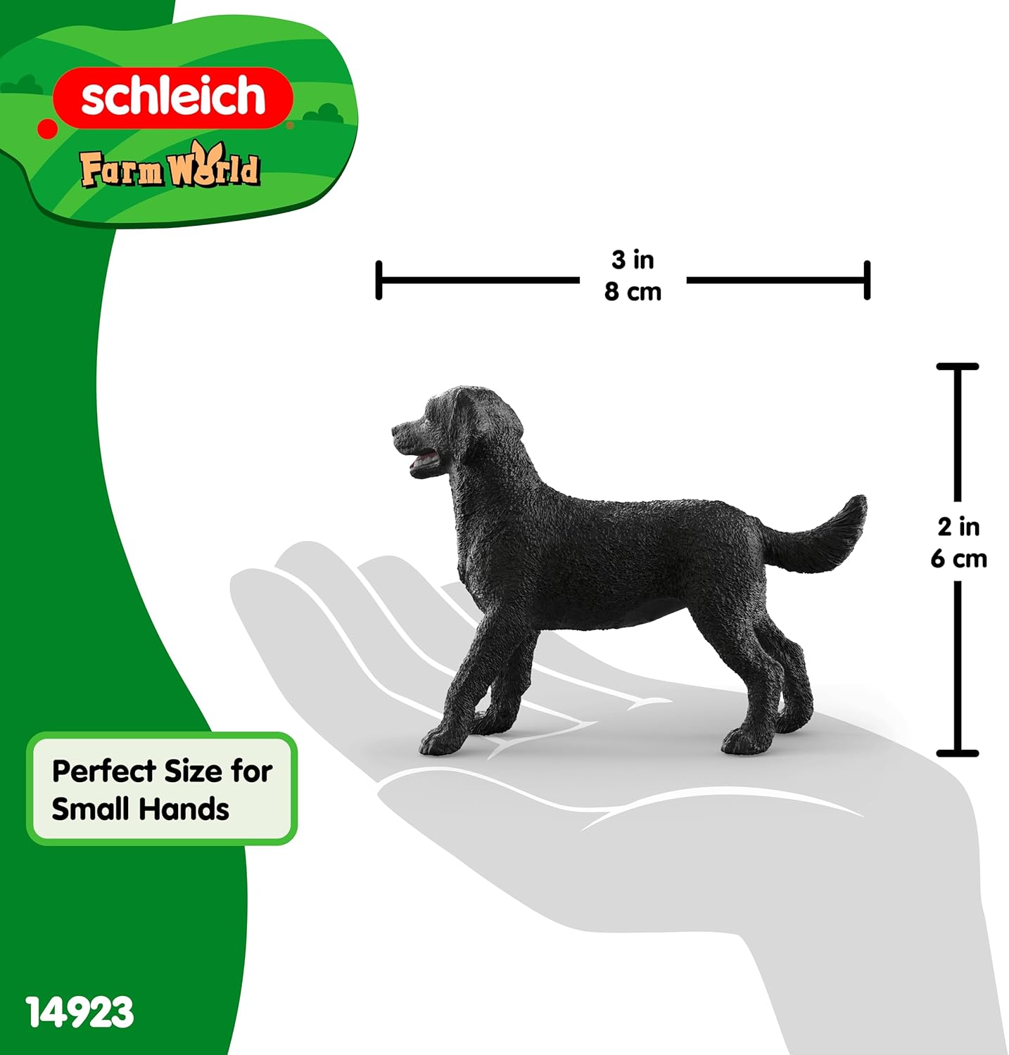 Schleich - Black Labrador Retriever Female (14923)