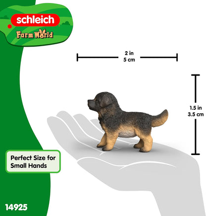 Schleich Duitse herder puppy speelgoedfiguur hond