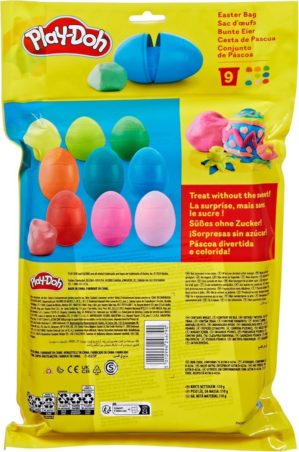 Play-Doh - Play-Doh Pasen Set - 9 Kleipotjes