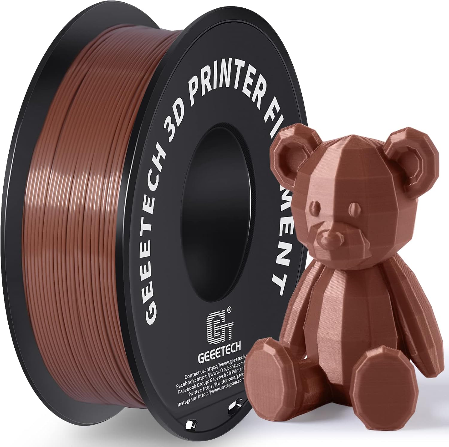 Geeetech - PLA Silk Royal Blue (1.75mm - 1kg)