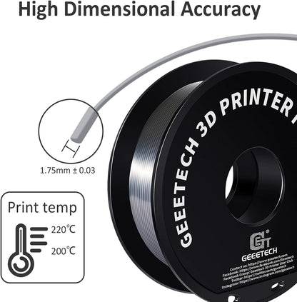 Geeetech - PLA Silk Yellow (1.75mm - 1kg)