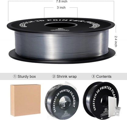Geeetech - PLA Silk Yellow (1.75mm - 1kg)