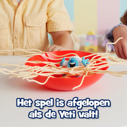 Goliath - YETI IN MY SPAGHETTI, bordspel vanaf 4 jaar, gezelschapsspel voor kinderen en volwassenen vanaf 2 spelers, Nederlandse spelregels beschikbaar