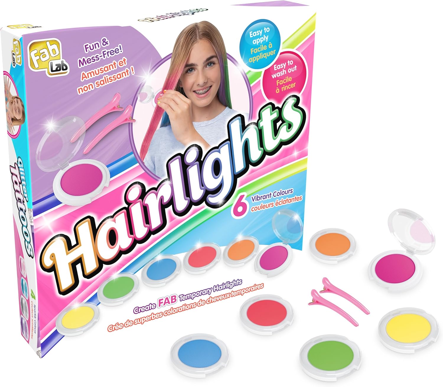 Goliath Games - FabLab Hairlights - 6 Kleuren