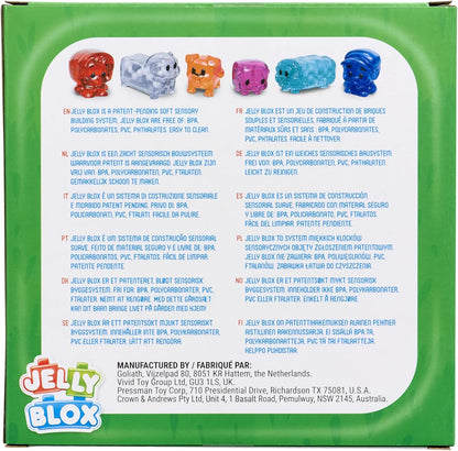 Goliath Games - Jelly Blox - Boerderijdieren - 6dlg.